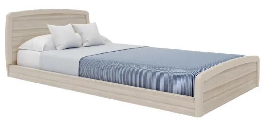 Accora Empresa Hi-Low Hospital Bed | Height Range 3.9-31.5in.