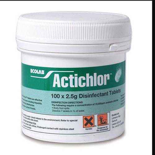 Actichlor tabs 2.5gms