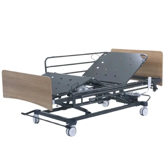 Bariatric Hospital Bed for Home Care with Electric Positioning | NitroCare Oasis 7250
