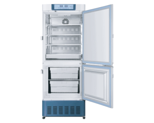 Haier 2 C~8 C/-2 0C~-4 0C Pharmaceutical Refrigerator with Freezer