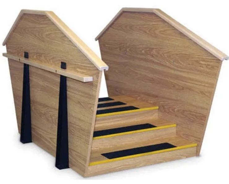 Hausmann Bariatric ADA Two-Sided Staircase