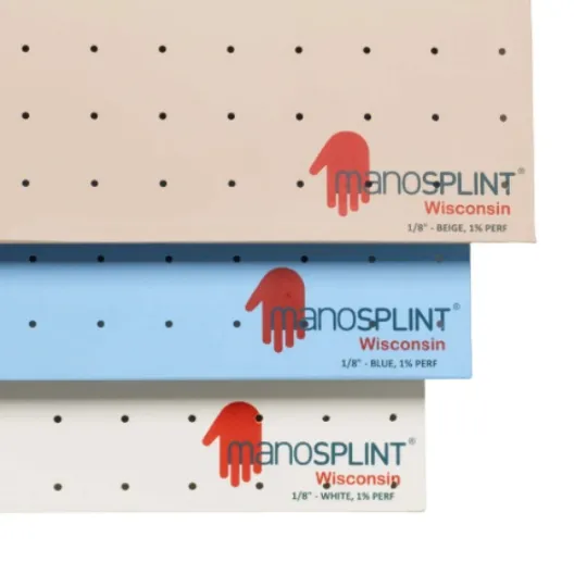 Low-Temperature Splinting Thermoplastic Material | Manosplint Wisconsin
