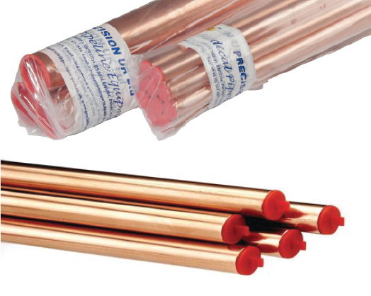 Precision UK ltd EN 13348 DEGREASED MEDICAL COPPER TUBE
