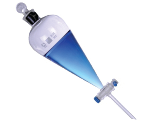 Separating Funnel 500 ml, Borosilicate