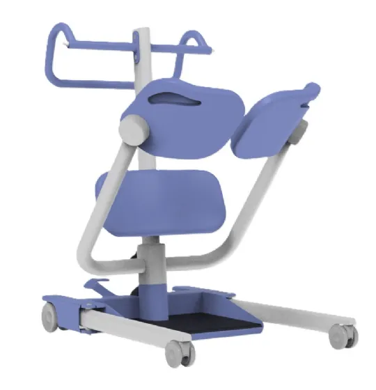 Stand Up Hoyer Lift for Sit to Stand Transfers, Hoyer Up by Joerns, 440 lb Capacity, No-Tools Modular Design, Manual Adjustable Base