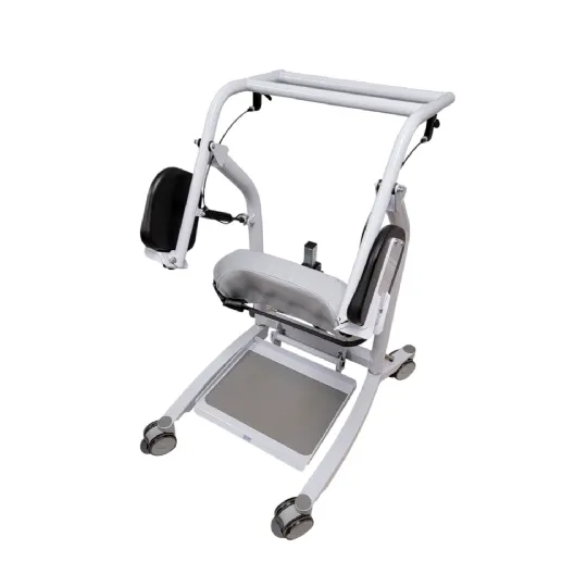 Tollos Lift, UltraMove Sit to Stand Transfer Device, 400 lb Weight Capacity, Adjustable Shin Pad Position, EZ Roll Casters
